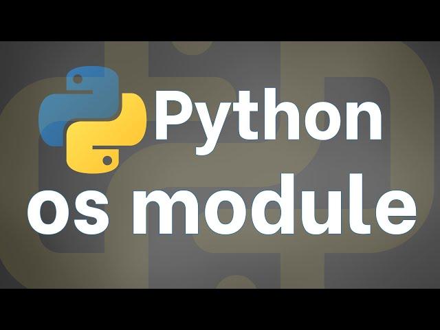 Python Tutorial: os module for beginners