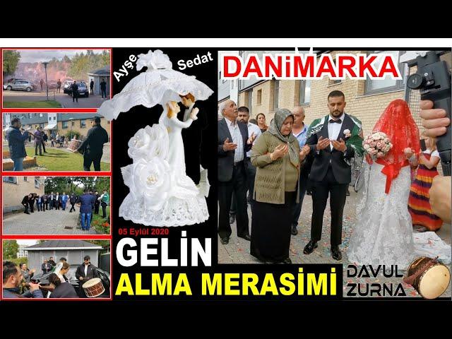 Gelin Alma Merasimi Danimarka | Ayşe & Sedat | Davul Zurna ile...