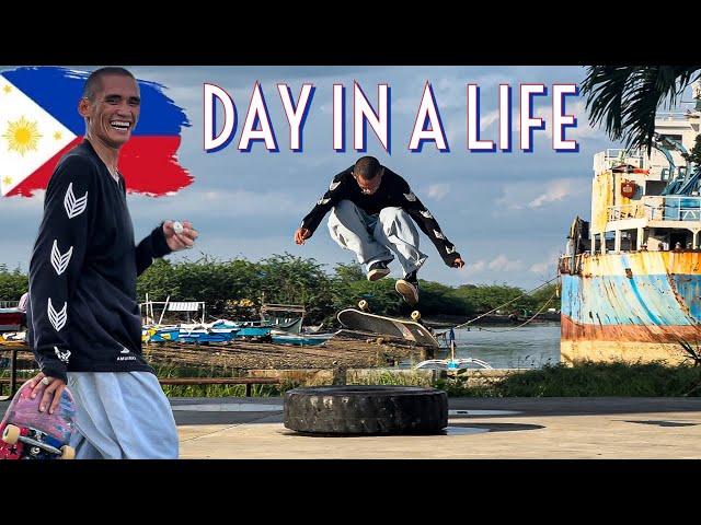 A Day In a Life With Motic Panugalinog ( Legendary Skater from the Philippines  )