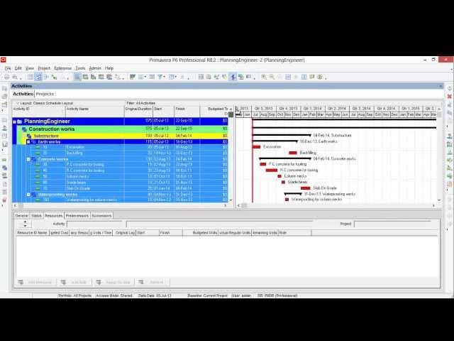 Import Cost from excel to primavera 6