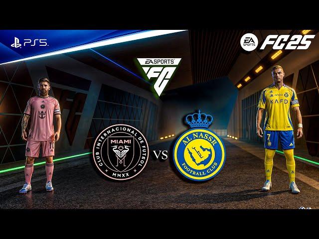 FC 25 - Inter Miami vs Al Nassr Ft. Messi, Ronaldo, | FIFA Club World Cup 2025 | PS5™ [4K60]