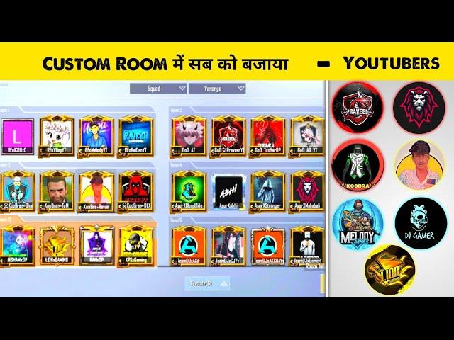 PUBG Lite All Big Youtubers in One Match | INSANE LION Koobra Bhai God Praveen YT | PUBG Mobile Lite