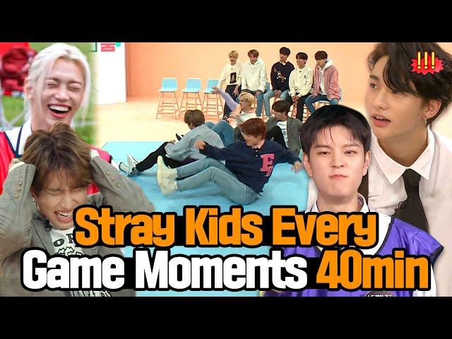 Baby Stray Kids Plays Active Games So Hard   Every Game Moments CompilationKnowing Bros+Idolroom