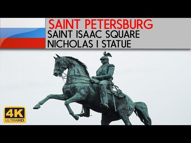 SAINT PETERSBURG - Saint Isaac Square & Nicholas I Statue