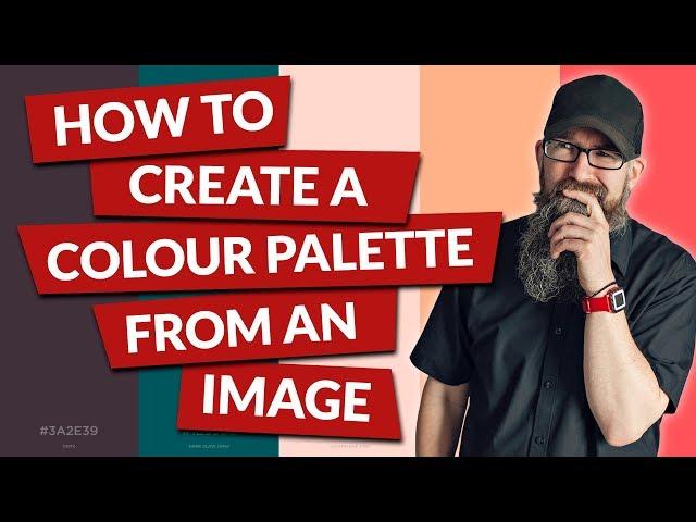 How to create a colour palette from an image