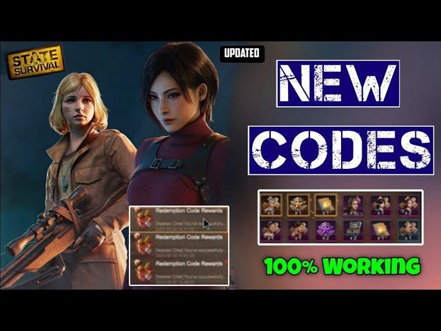 ️NEW! CODES UPDATE️ - STATE OF SURVIVAL GIFT CODES 2025 - STATE OF SURVIVAL CODE