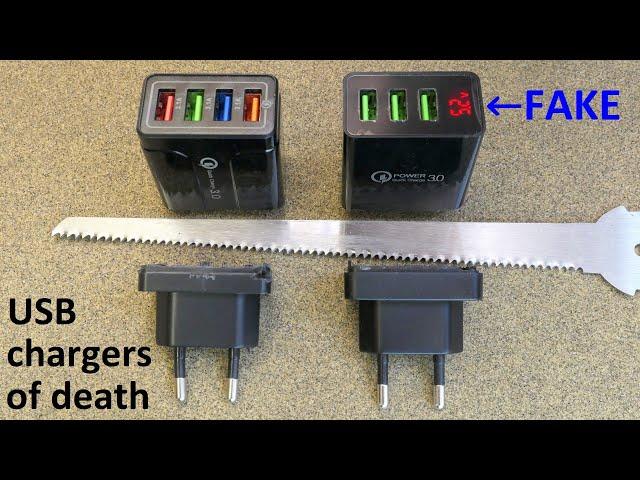 Dangerous USB chargers 20