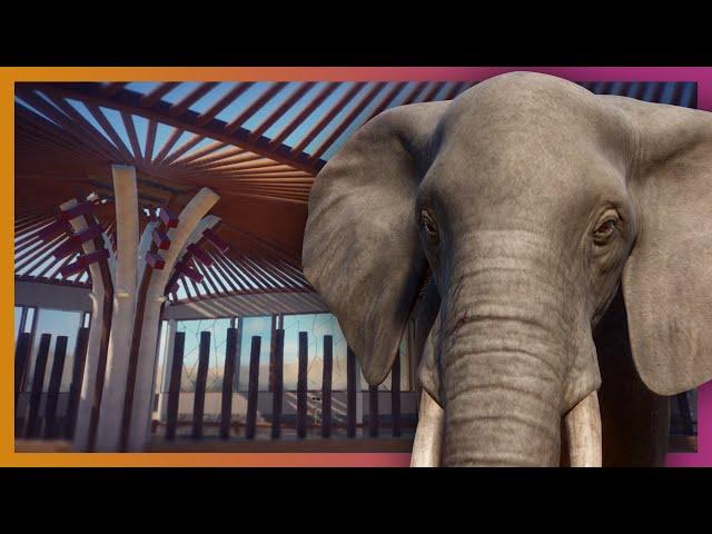  Elephant House & Habitat | Planet Zoo Speed Build