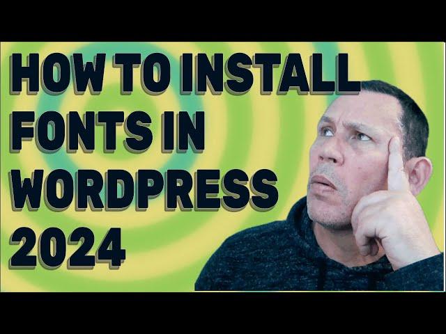 How to Install Fonts in WordPress (2024) | Step-by-Step Guide #wordpress