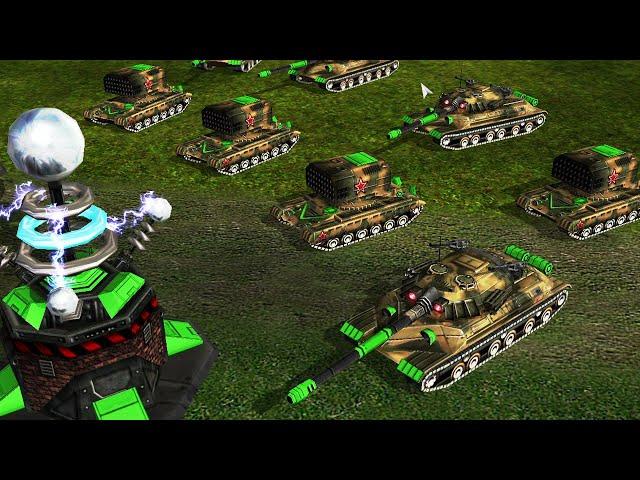 Heavy Tank vs USA Air Froce - Command & Conquer Generals Project X