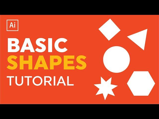 Basic SHAPES Illustrator Tutorial