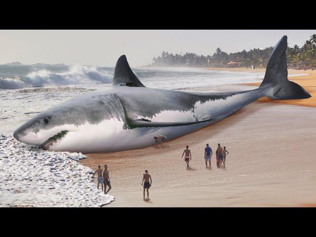 Megalodon Went Extinct Because of Great White Sharks