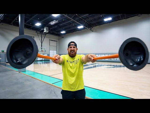 Plunger Trick Shots | Dude Perfect