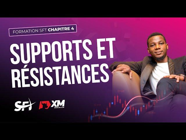 (formation trading gratuite )comment tracer les supports et resistances