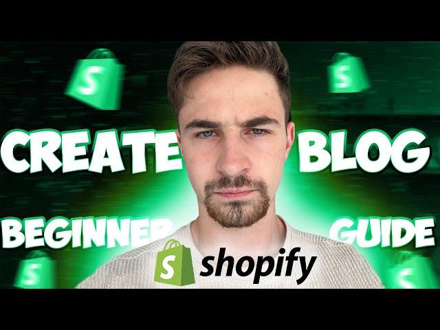 How To Start A Blog On Shopify 2023 | Shopify Blog Tutorial