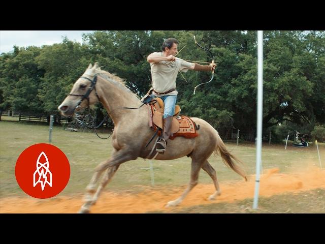 A Modern Day Warrior: Mastering Mounted Archery