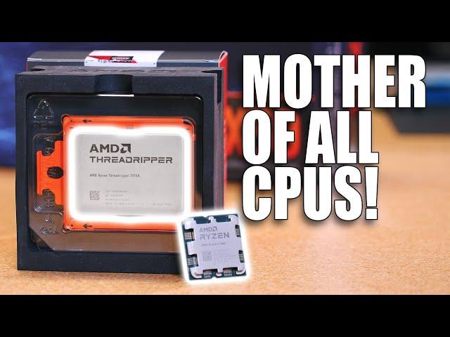 Threadripper 7980X $5000 CPU Review... HOLY COW!