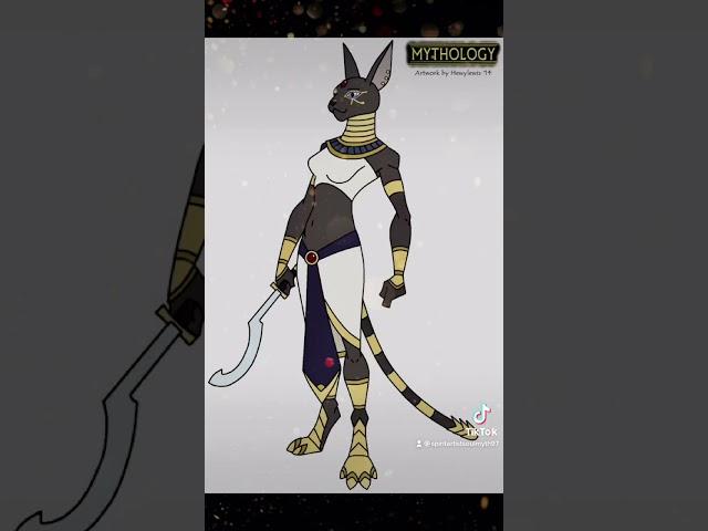 TikTok video Egyptian goddess Bastet and Sekhmet