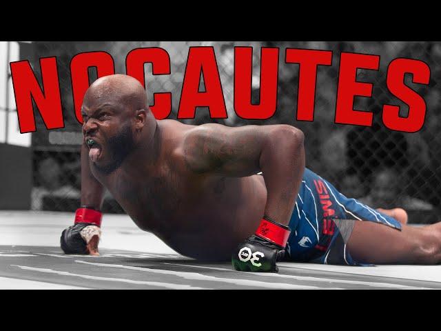 O MAIOR NOCAUTEADOR DO UFC   15 Nocautes de Derrick Lewis | UFC Edmonton