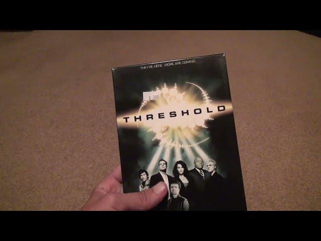 Threshold The Complete Series DVD Unboxing