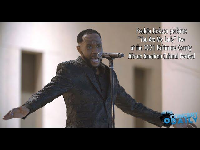 Freddie Jackson performs "You Are My Lady" live; 2021 Baltimore County African American Festival