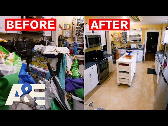 Hoarders: Single Mom's Home Overrun by Dirty Laundry and GARBAGE | A&E