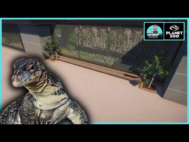 Building A Reptile House In Planet Zoo - Terrarium Habitat Build