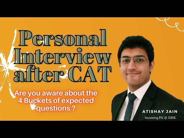 Tips for personal interview CAT