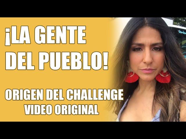 LA GENTE DEL PUEBLO (VIDEO COMPLETO) ORIGEN DEL CHALLENGE - AIDA BOSSA / "DESDE LAS COMPUERTAS"