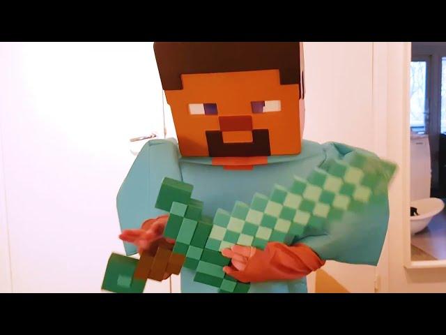 Minecraft Steve Costume - A Great Gift for a Boy!