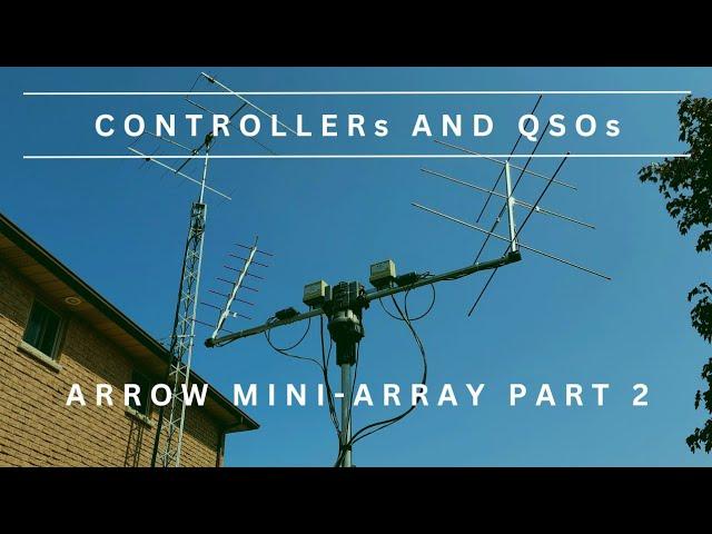 Ham Radio Satellite Contacts on my Mini Antenna Array