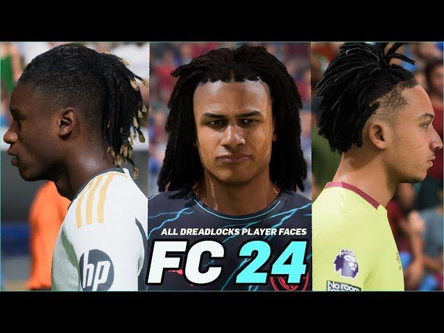 FC 24  | ALL DREADLOCKS PLAYER FACES