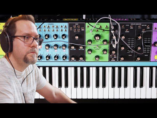 Creating ambient music with the Moog Matriarch