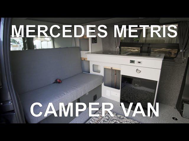 INCREDIBLE MERCEDES METRIS POP TOP CAMPER VAN