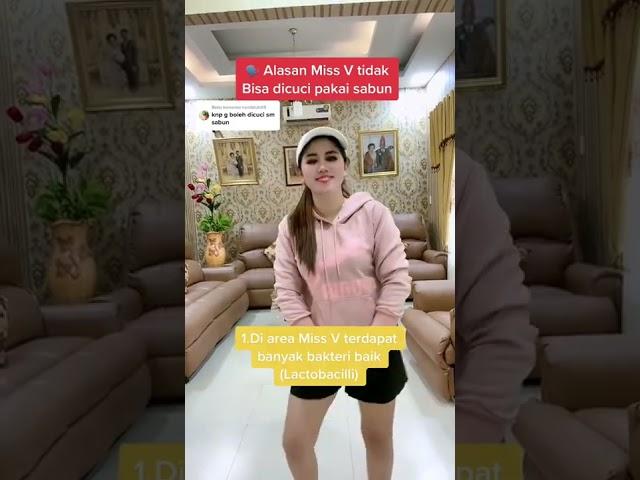 ALASAN MISS.V GA BOLEH CUCI PAKAI SABUN #shorts #tiktok #tips #motivasi #kesehatan #edukasi #viral