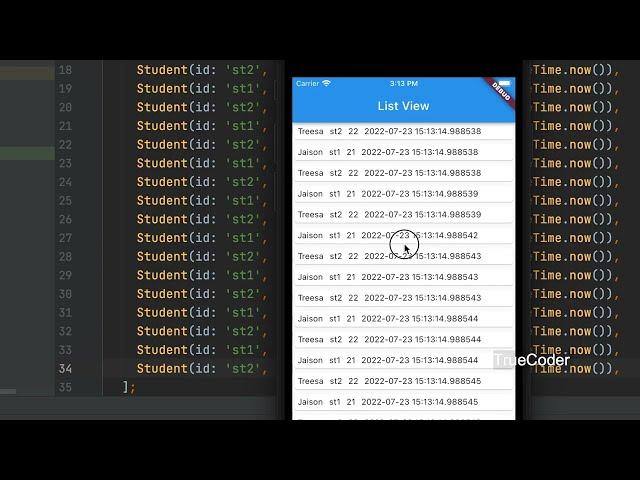 How to Create List View in Flutter?  | Map List - Flutter