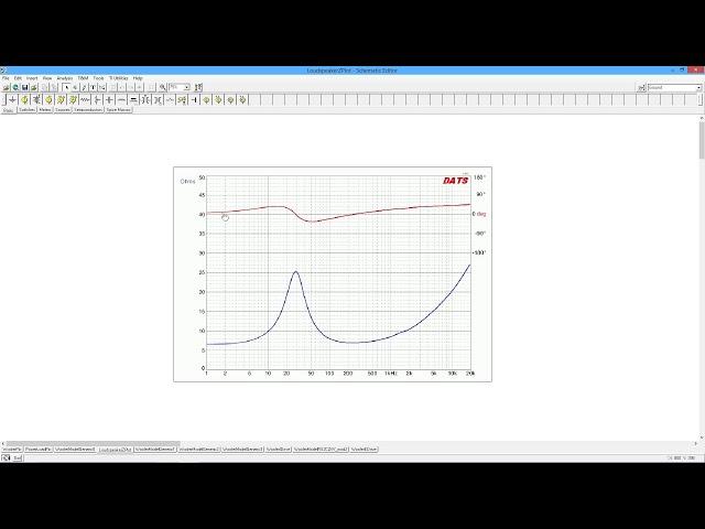 A Loudspeaker Impedance Model for Circuit Simulation