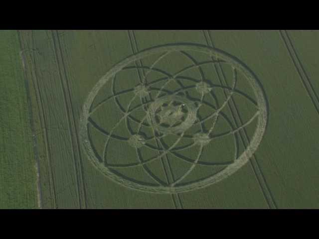 Crop Circle at Hackpen Hill 15th July 2013 Wiltshire  England