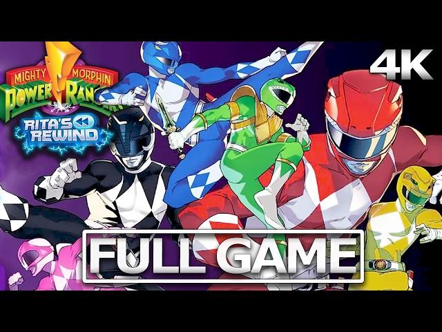 POWER RANGERS RITA'S REWIND Full Gameplay Walkthrough / No Commentary【FULL GAME】4K 60FPS Ultra HD