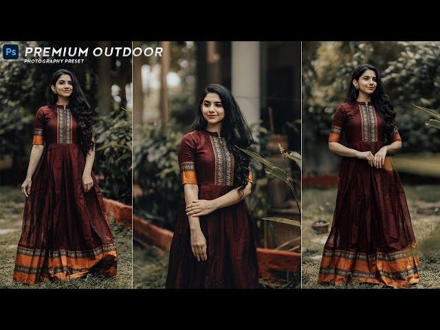 Professional Outdoor Photo Editing in Photoshop l Photoshop Preset XMP & DNG | Free Preset Download