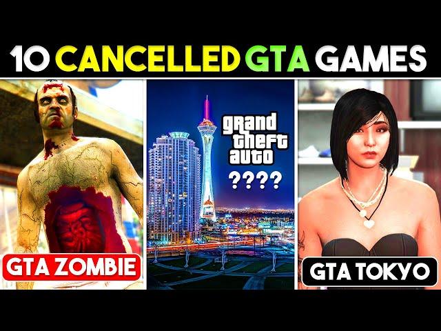 10 *CANCELLED* GTA Games You Didn't Even Knew They Exist 