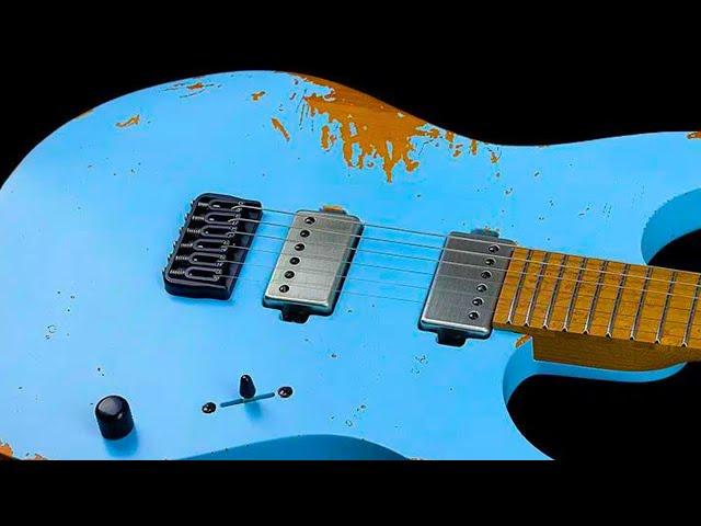 Meaty Hard Rock Groove Backing Track For Guitar In A Minor