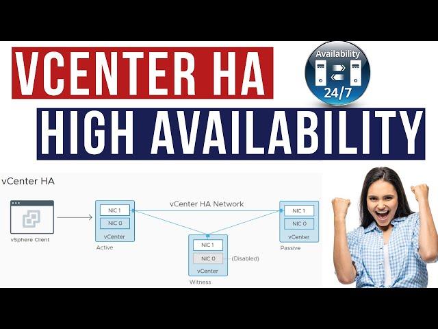 How to Setup vCenter Server High Availability (HA) | vSphere 7.0