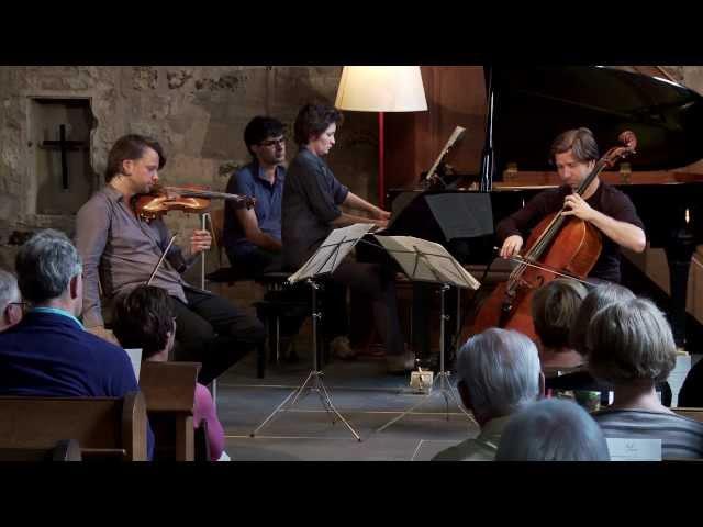 Debussy Piano trio - Rowland, Cohen, Kudritskaya, live at Stiftfestival '12