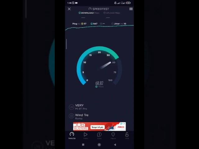 SPEED TEST VERY MOBILE