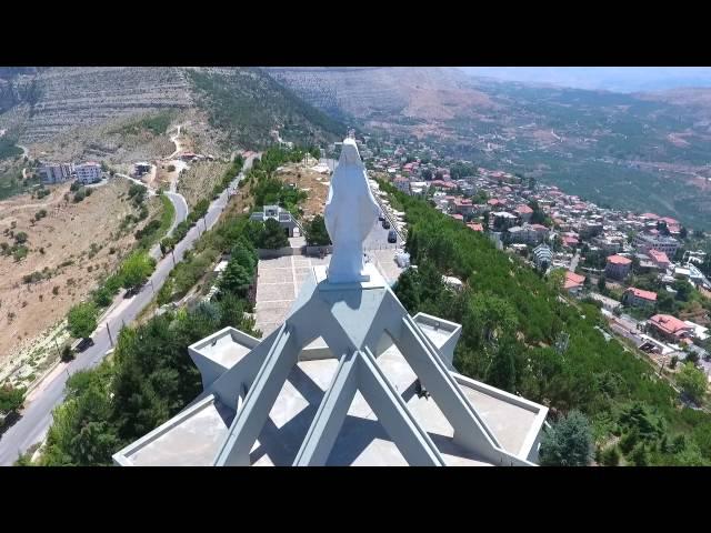 سيدة الحصن إهدن لبنان .  Our Lady of Fortress