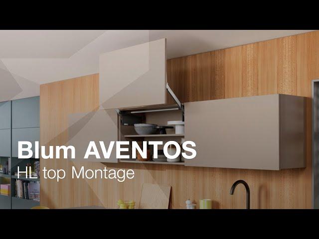 Blum AVENTOS HL top Montagevideo