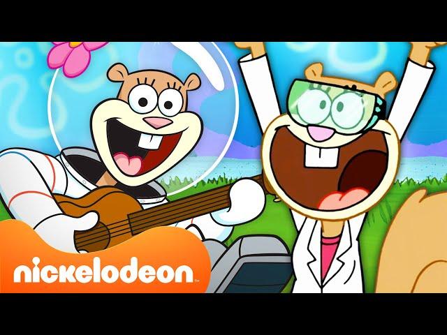 SpongeBob | 2024 seconden aan typische Sandy-momenten ️ | Nickelodeon Nederlands