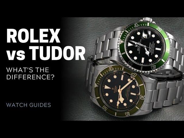 Rolex vs Tudor Watches: What's the Difference? | SwissWatchExpo [Rolex Watches]