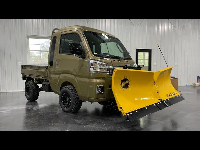 Daihatsu, Subaru, and Toyota Mini Truck Fisher V-Plow !